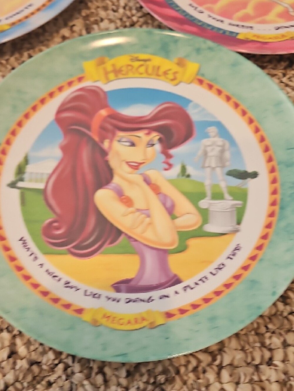 1997 Disney Decorative Hercules Character Plates –set of 5 - Picture 3 of 6